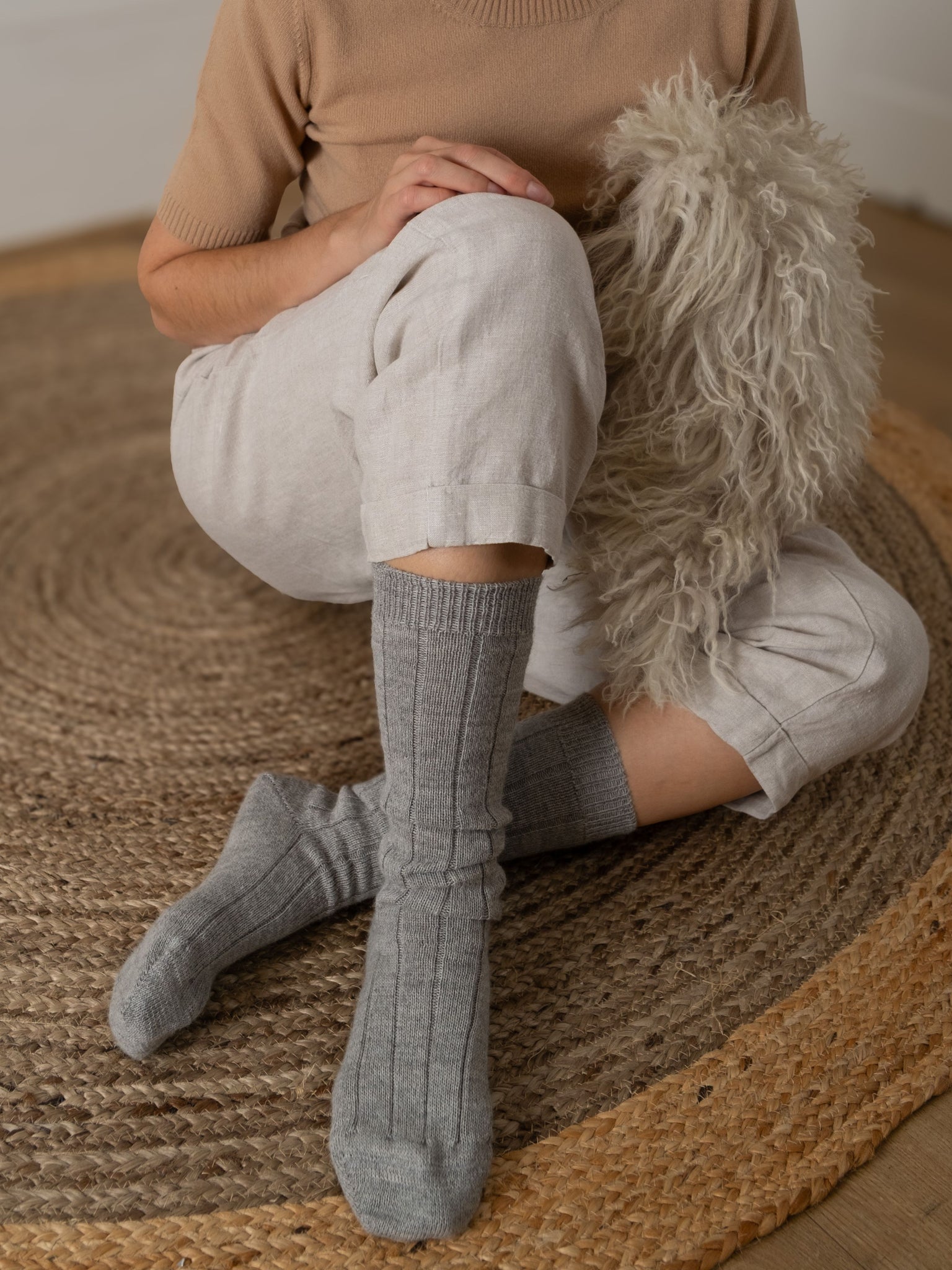 Bianca Lungo (alpaca/wool)